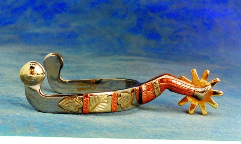 Colorado Saddlery Yuma Lady Leg Spurs Brn