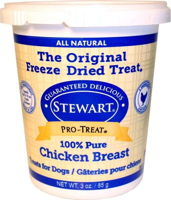 Stewart Freeze Dried Chicken Breast Treats 3oz