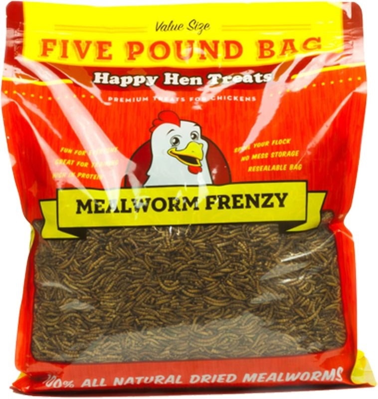 Durvet Happy Hen Mealworm Frenzy Chicken Treats