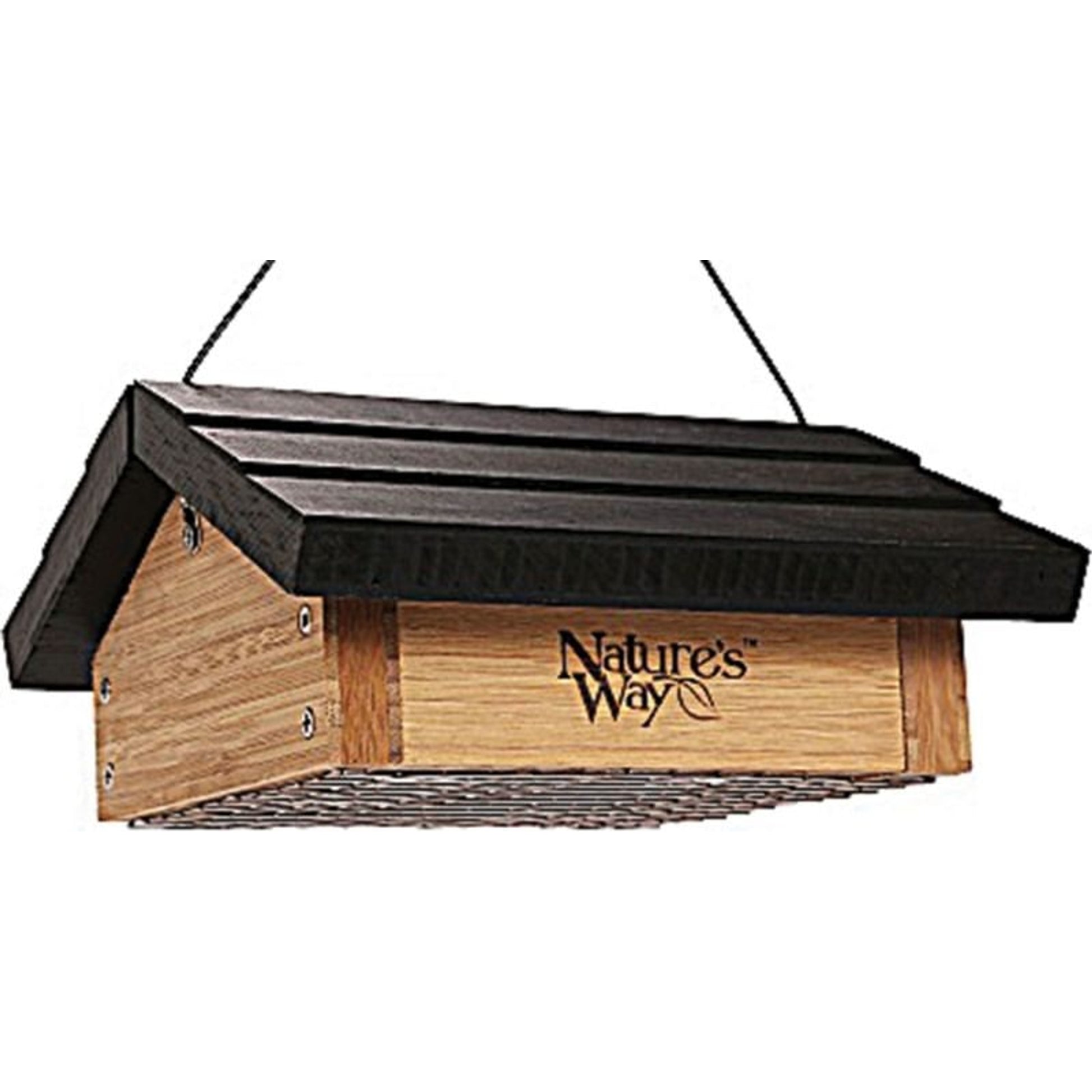 Natures Way Upside-Down Suet Feeder 2 Cake Bamboo