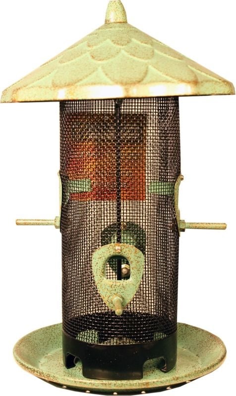 Stokes Acorn Screen Feeder Green