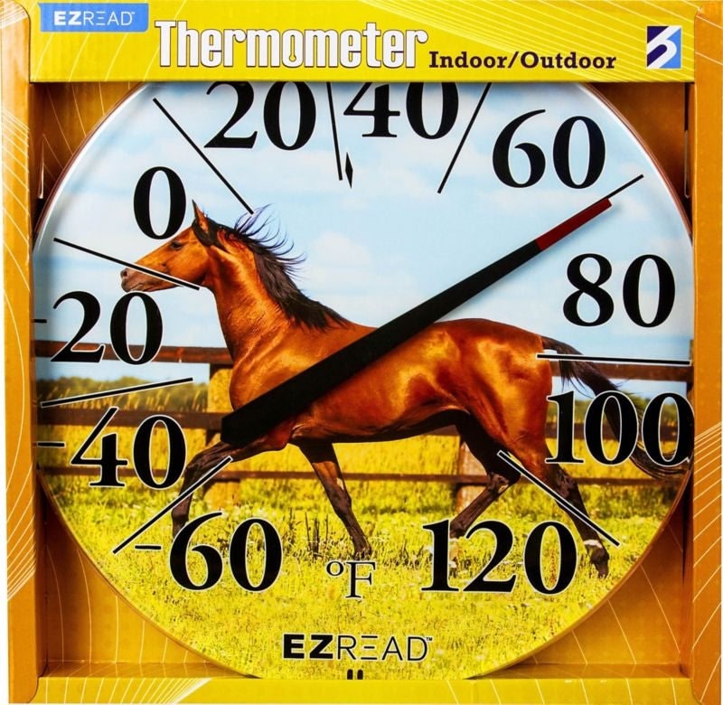 Headwind Ezread Dial Thermometer - Horse