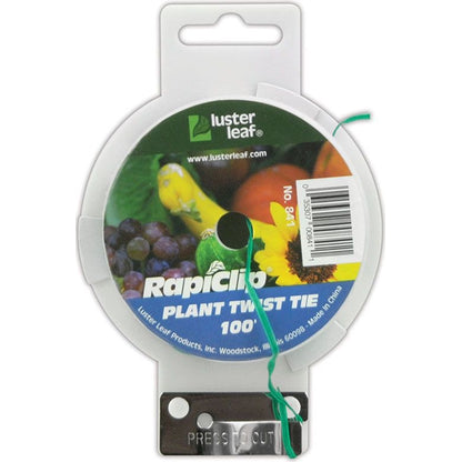 Luster Leaf Plant Twist Tie with Cutter