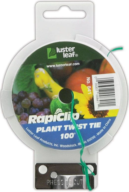 Luster Leaf Plant Twist Tie with Cutter
