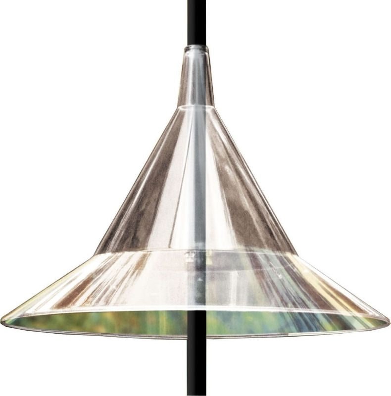 Mandarin Squirrel-Away Pole-Mounted Baffle Clear