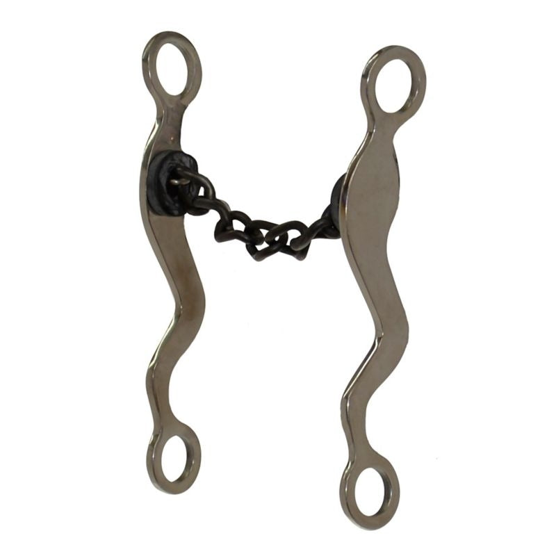 Reinsman Diamond R Large Chain Roper Bit 5.5 Brn
