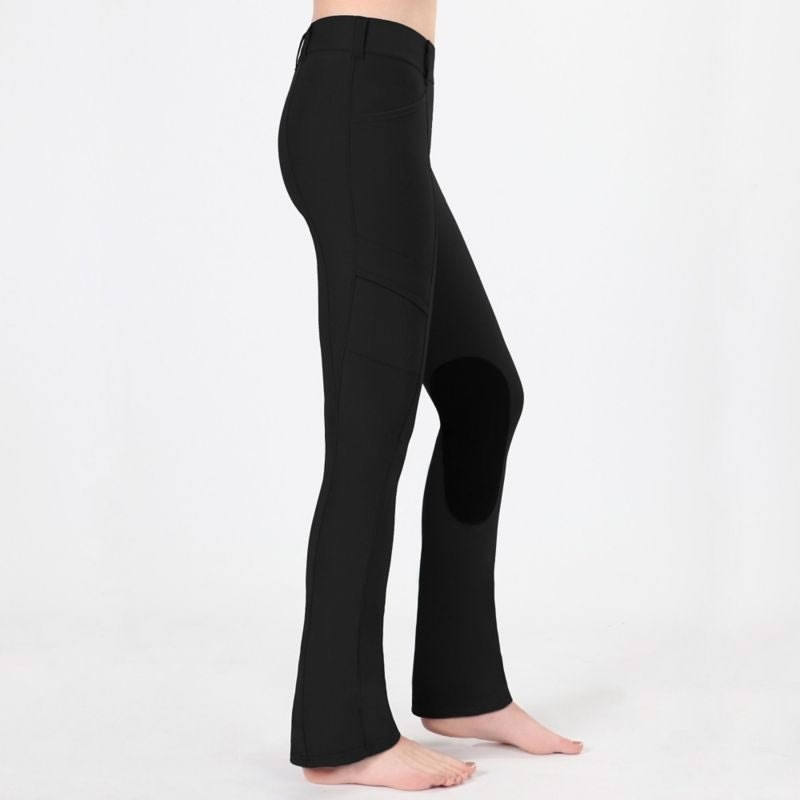 Irideon Issential Cargo Boot Cut Tight LG Black