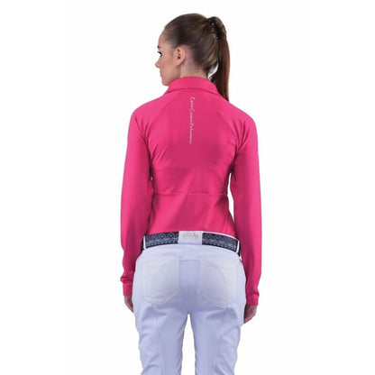 Equine Couture Lady Oslo Knee Patch Breech 32 Wht