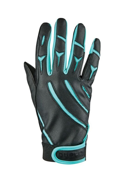 Dublin Ladies Elite Schooling Glove XS Black Berry