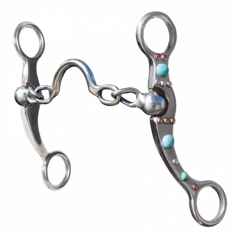 Pro Choice Stone Dot Shank Low Port Chain Bit