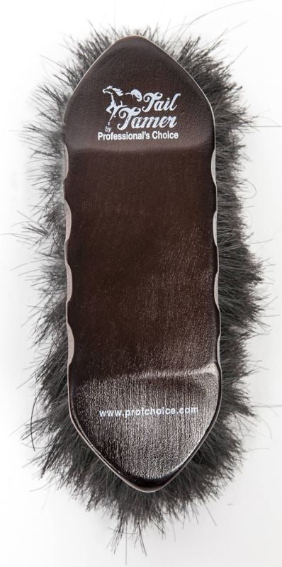Tail Tamer Wooden Horsehair Long Bristle