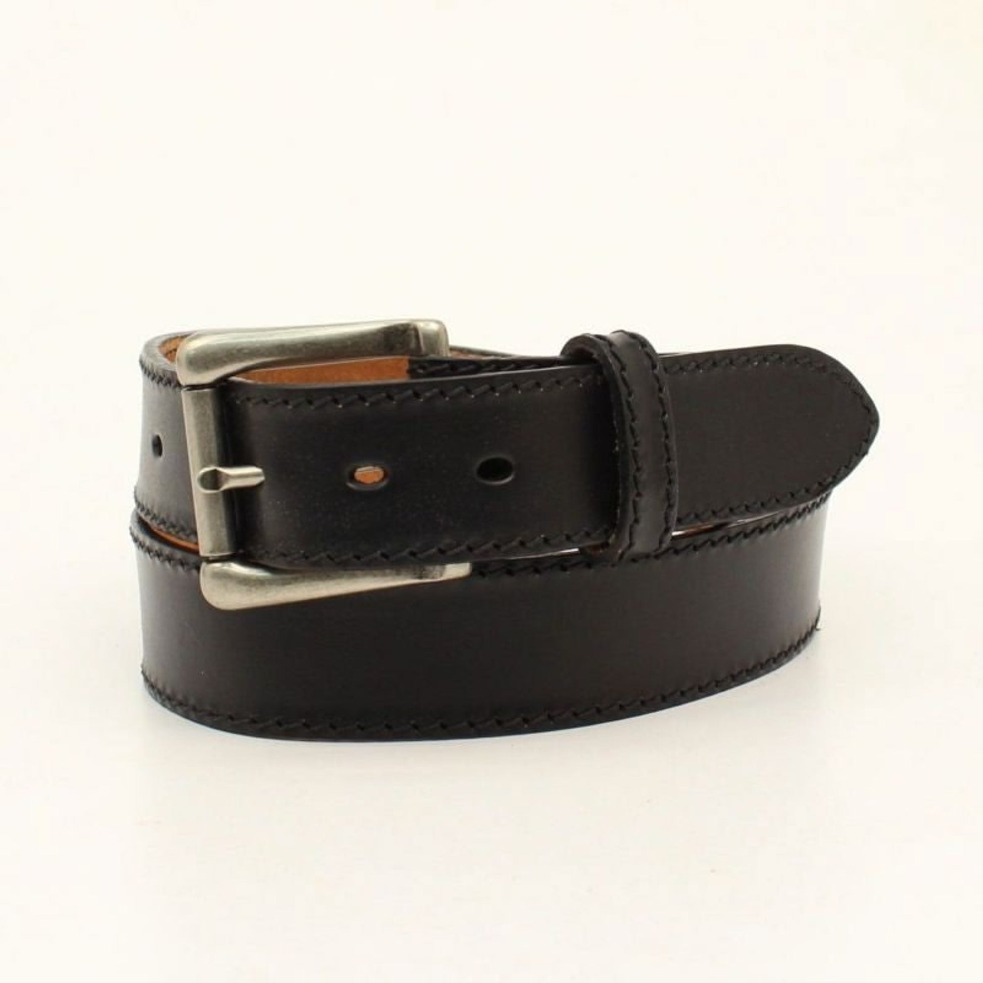 Nocona Mens Ocala Plain Belt/Buckle 32 Black