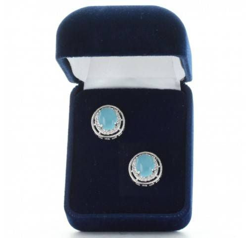 Montana Silver Haloed Summer Skies Earrings