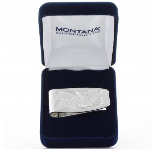 Montana Silver Classic Cut Rope Money Clip
