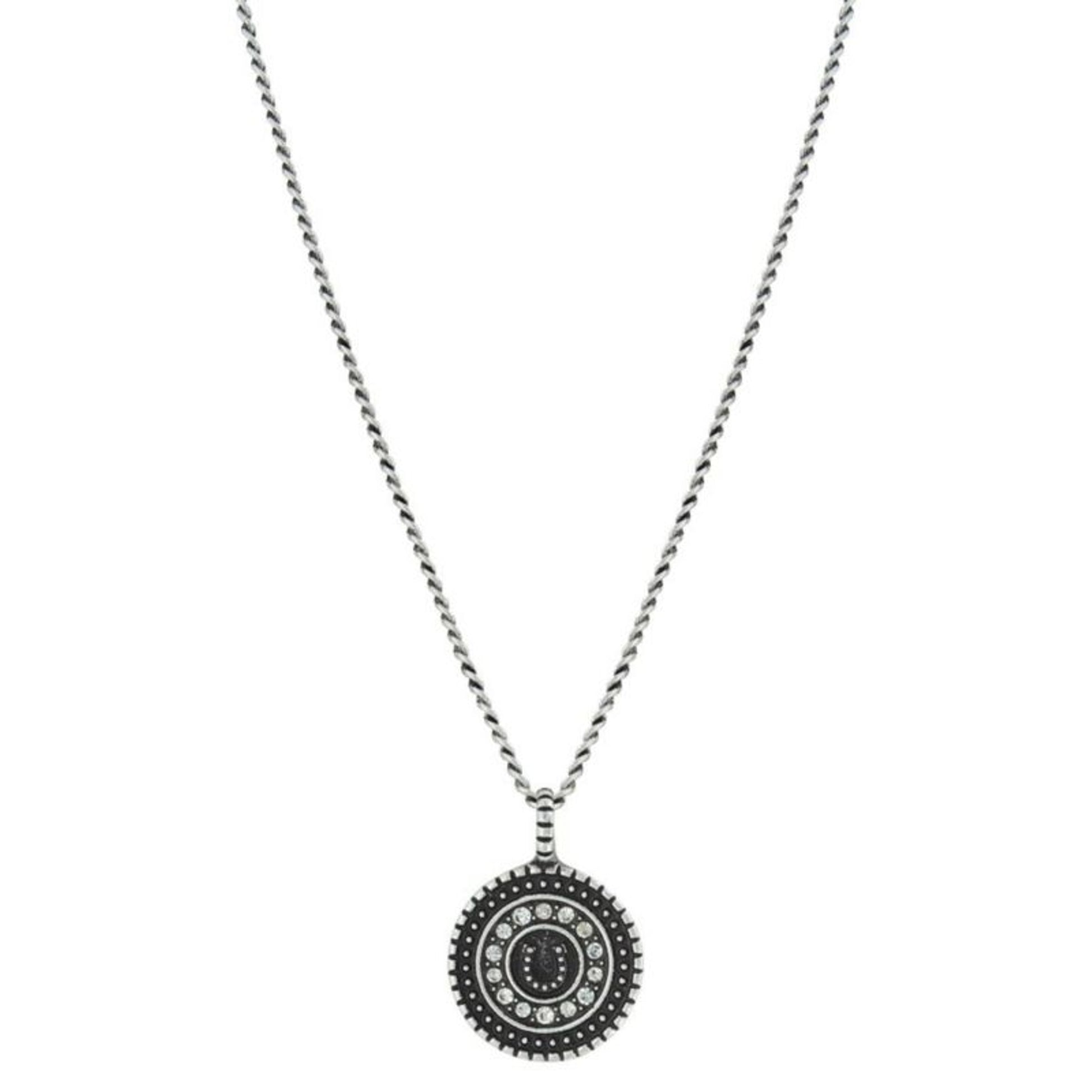 Attitude Jewelry Haloed Horseshoe Necklace