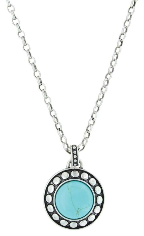 Montana Attitude Jewelry Beaded Button Necklace