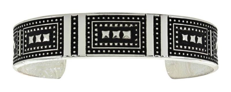 Montana Silver Coded Cuff Bracelet