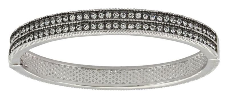 A Stroll At Midnight Hinged Bracelet