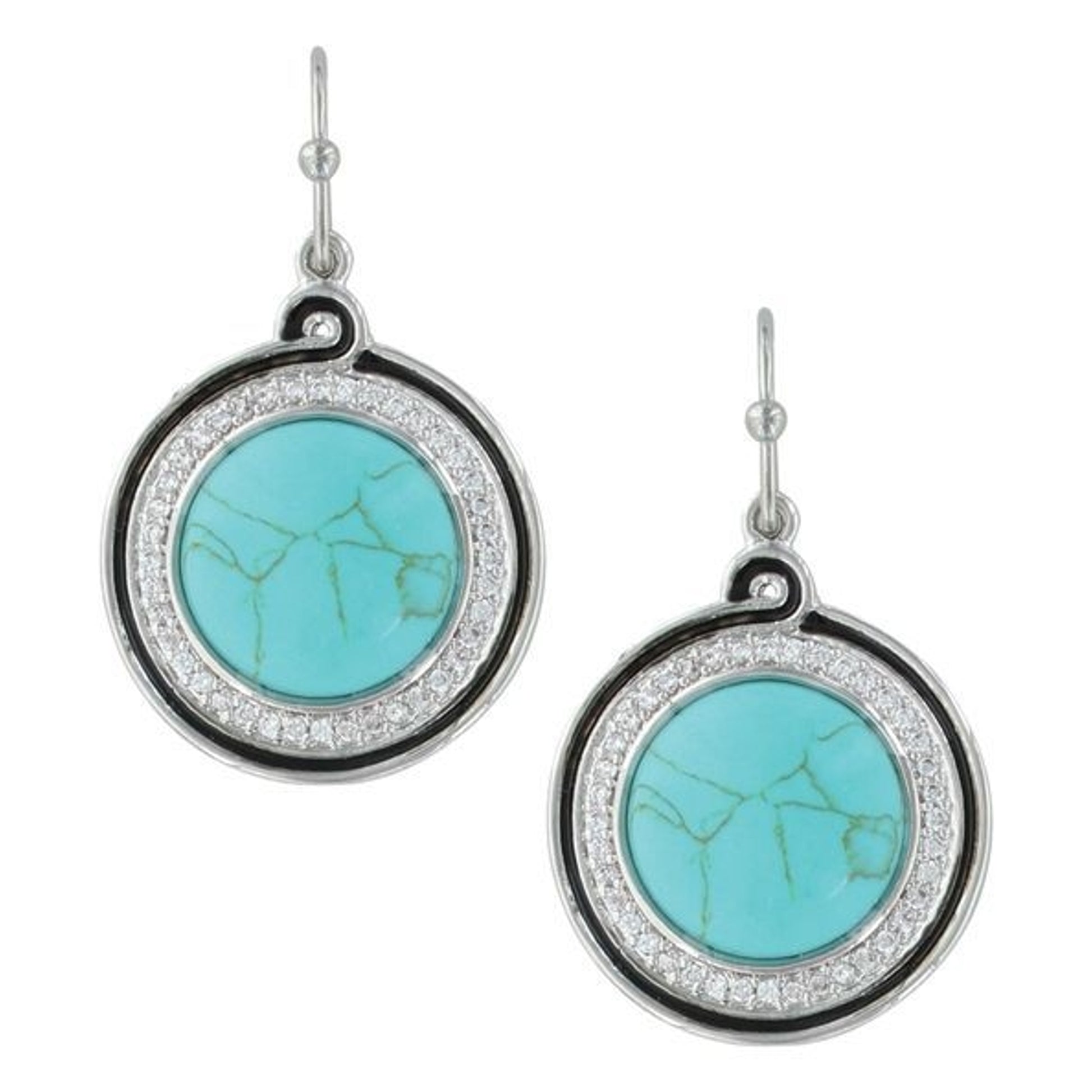 MontanaSilversmith Classic Turq Medallion Earring