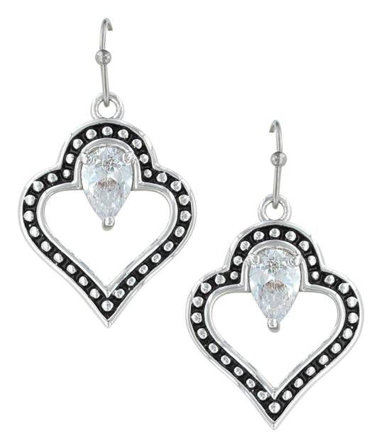 Montana Silver Spade Of Hearts Earrings