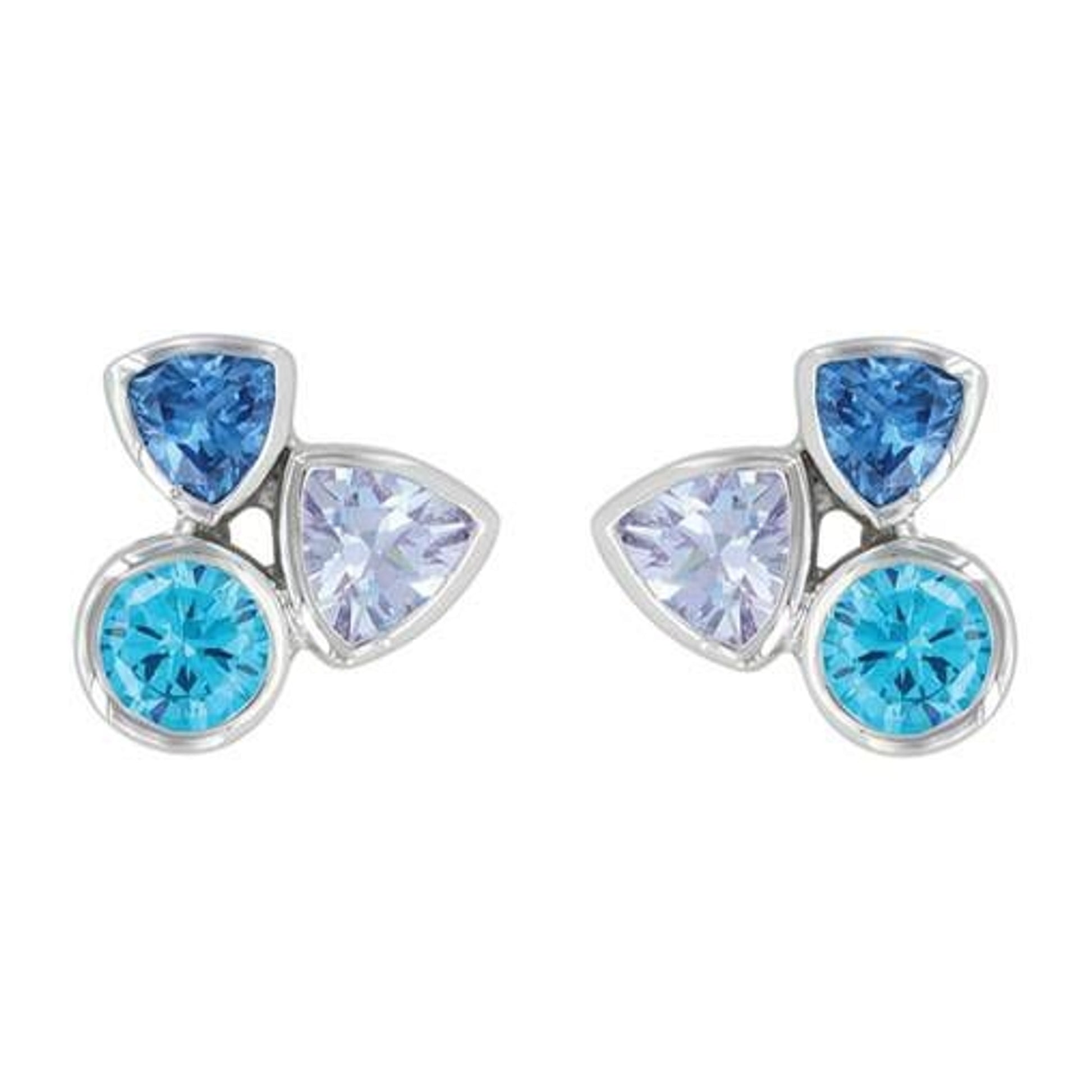 Montana River Of Light Cold Water Cluster Earrings