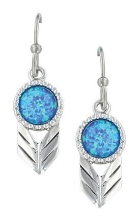 Montana Silversmiths Perfect Sky Flower Earrings