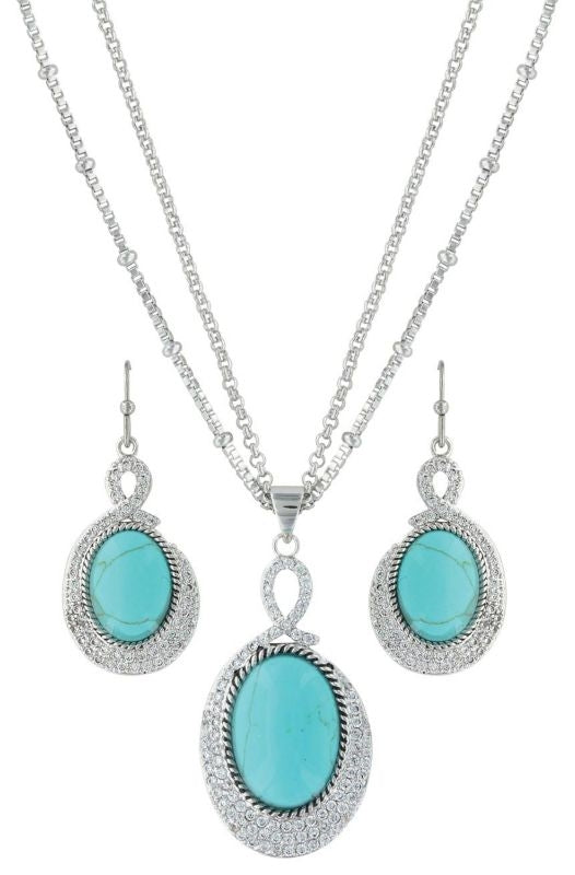 Montana Silversmiths Curling Path Jewelry Set