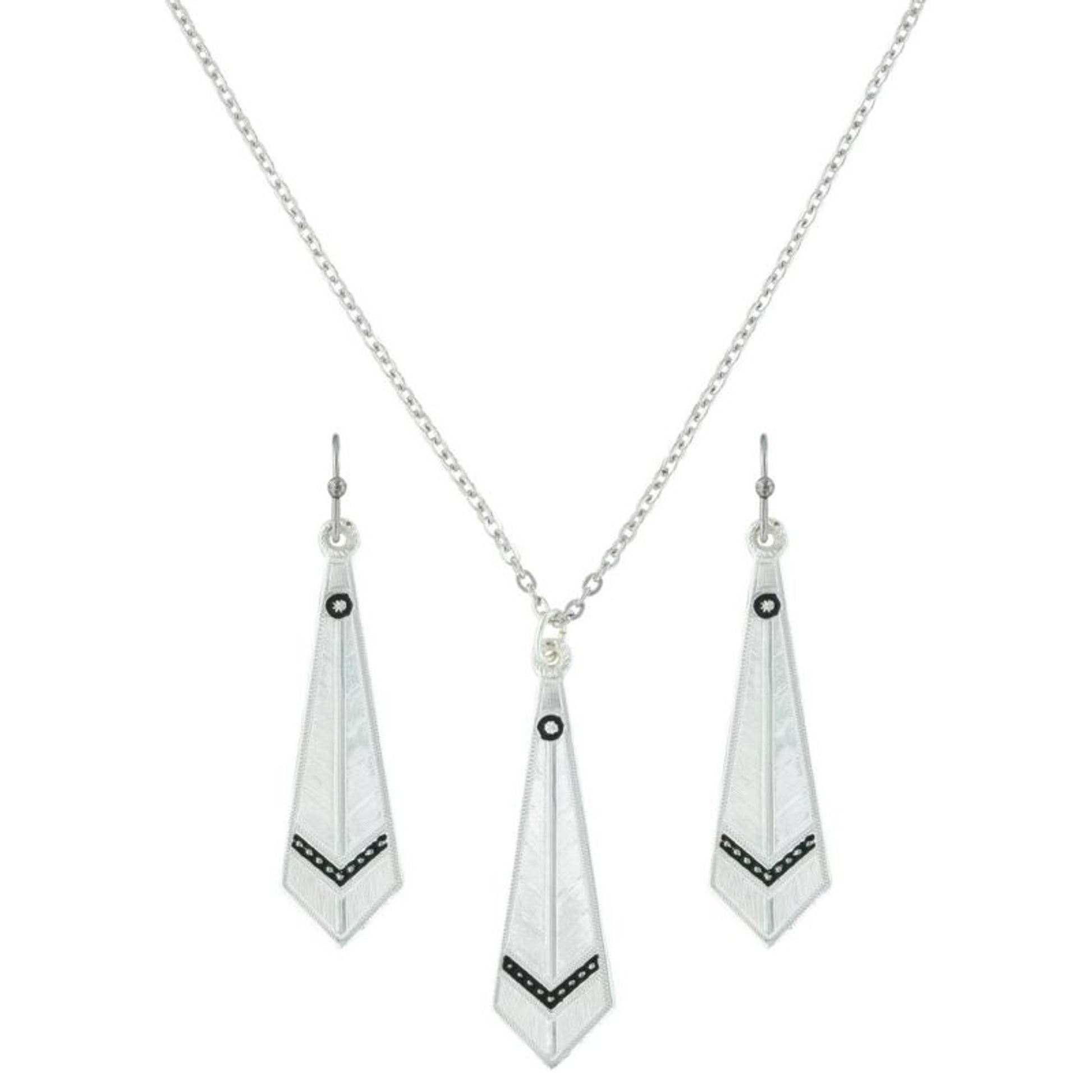 Montana Silver Keen Feather Jewelry Set