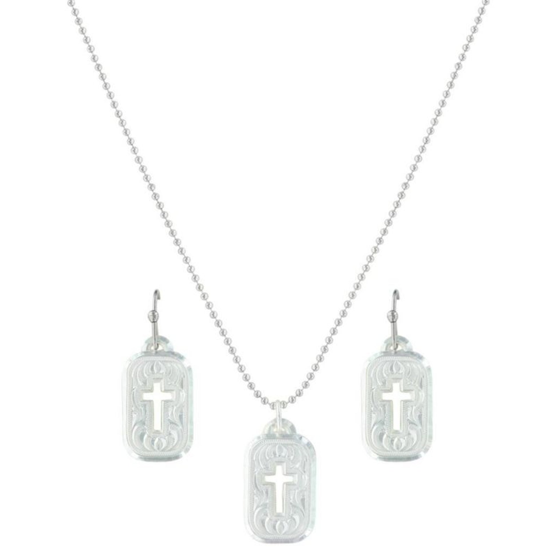 Montana Mini Tokens Of Faith Cross Jewelry Set