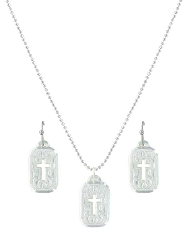 Montana Mini Tokens Of Faith Cross Jewelry Set