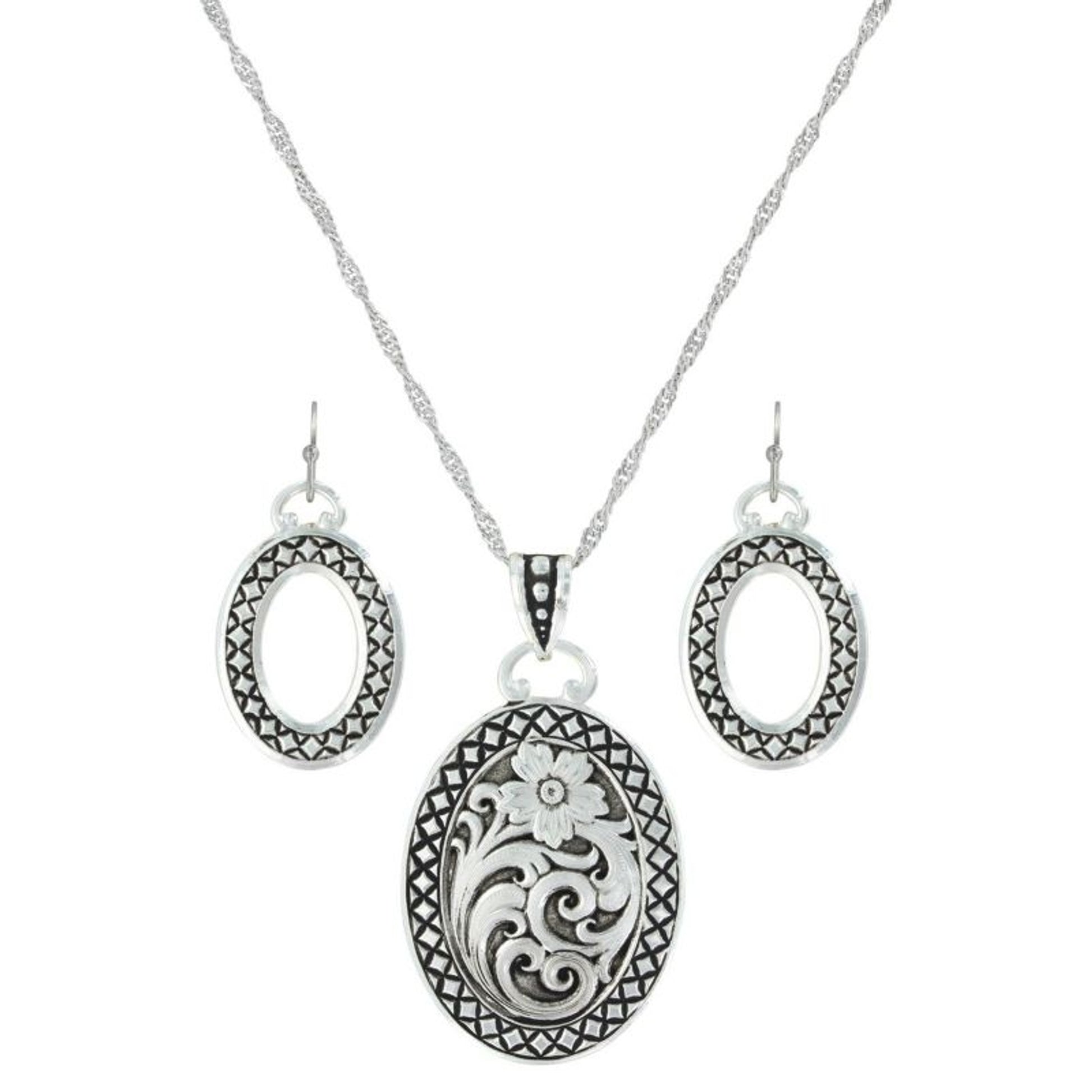 Montana Silver Stitched In Wilderness Jewelry Set