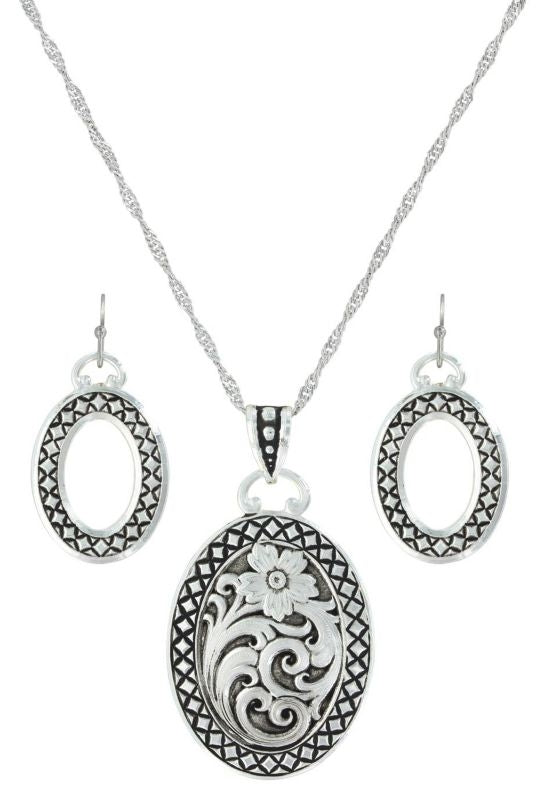 Montana Silver Stitched In Wilderness Jewelry Set