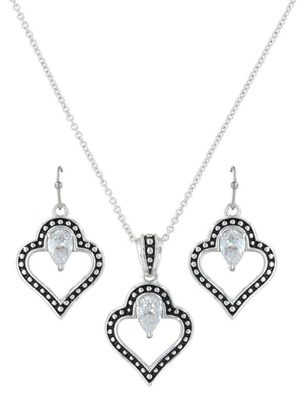 Montana Silver Spade Of Hearts Jewelry Set