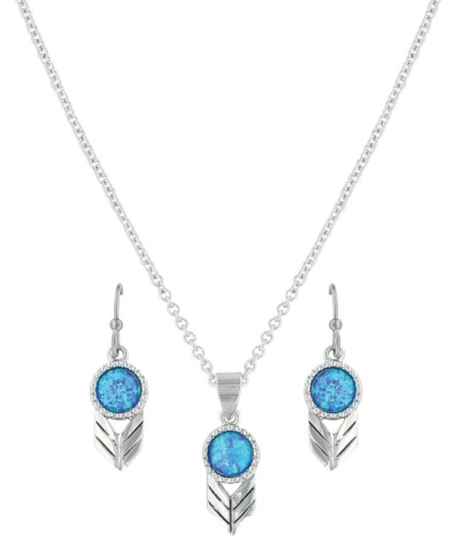 MontanaSilversmith Perfect Sky Flower Jewelry Set