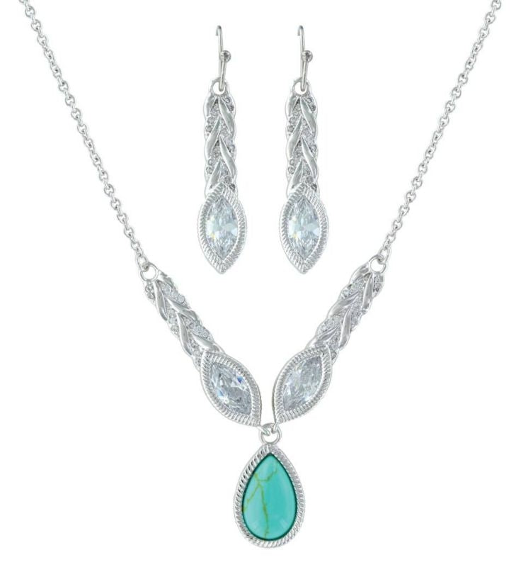 Montana Silver Woven Light Jewelry Set