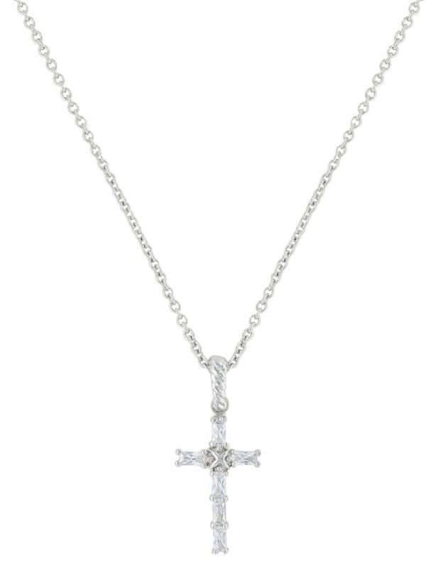 MontanaSilversmith AcadianCross Baguette Necklace