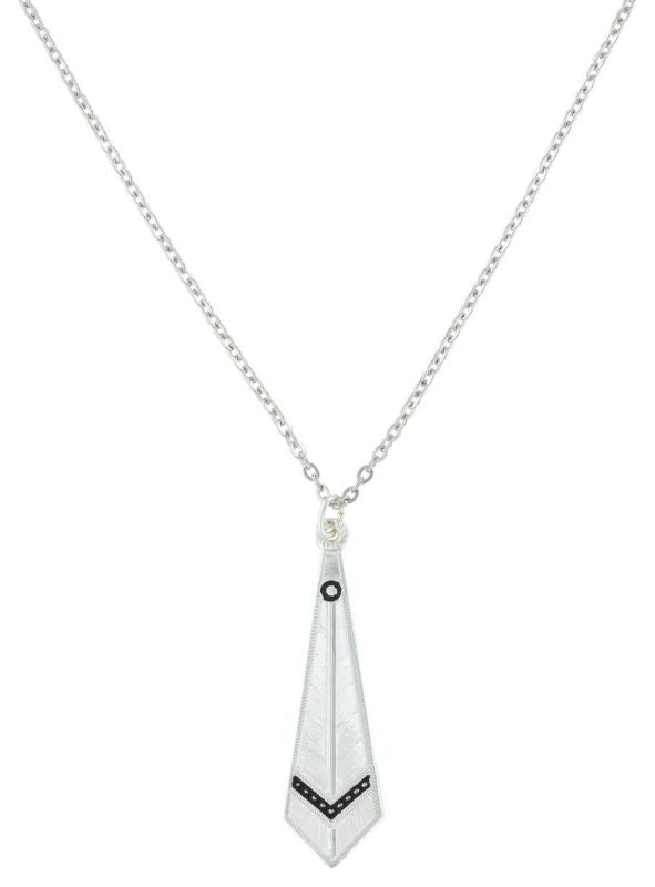 Montana Silver Keen Feather Necklace