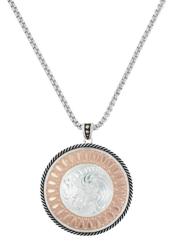 Montana Silver Wide Open Prairie Concho Necklace