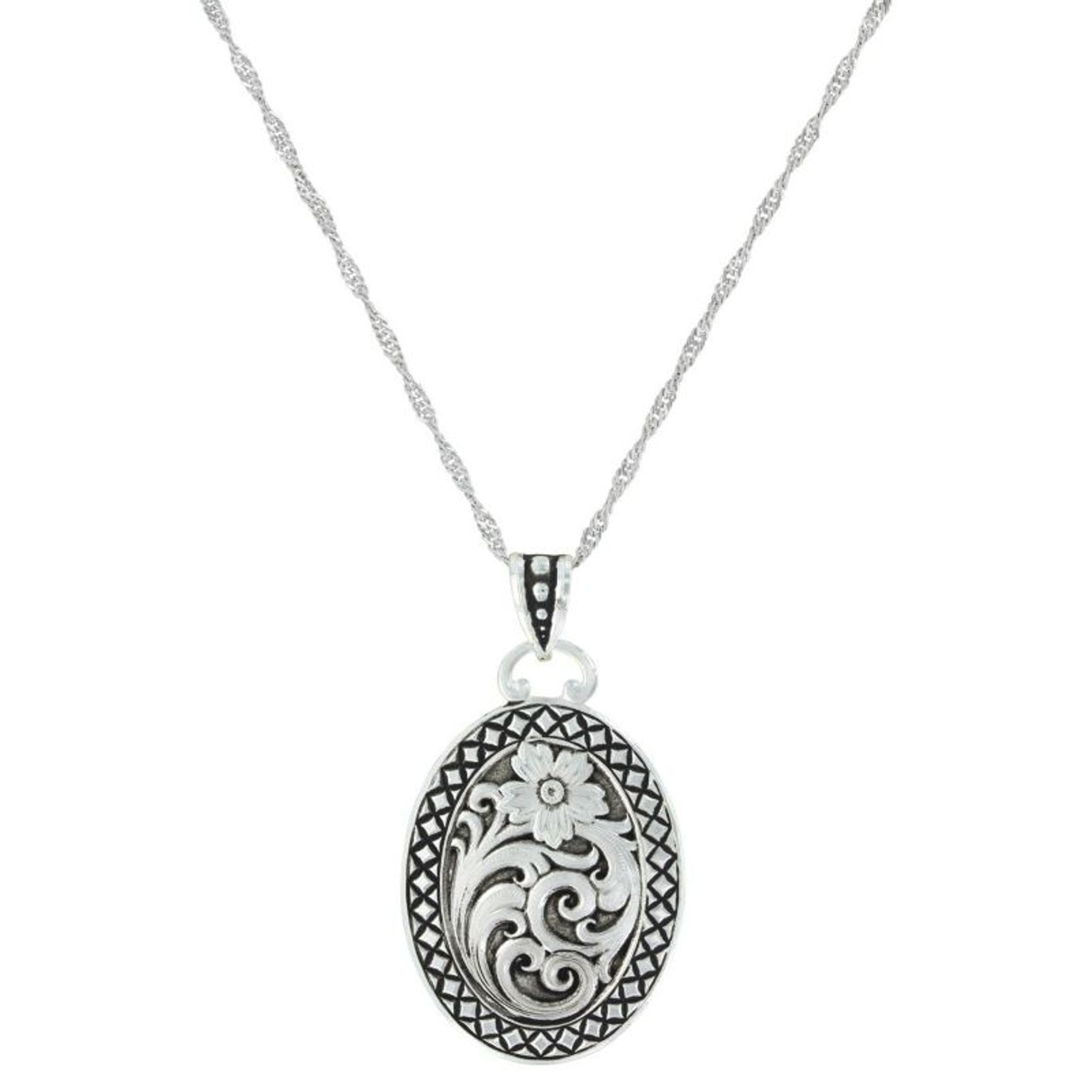 Montana Silver Stitched In Wilderness Necklace