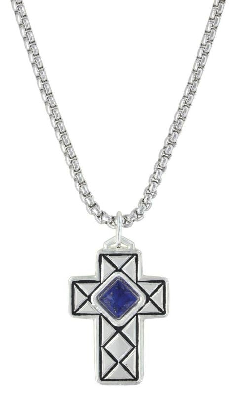 Montana Silver Crosscut Pillowed Cross Necklace