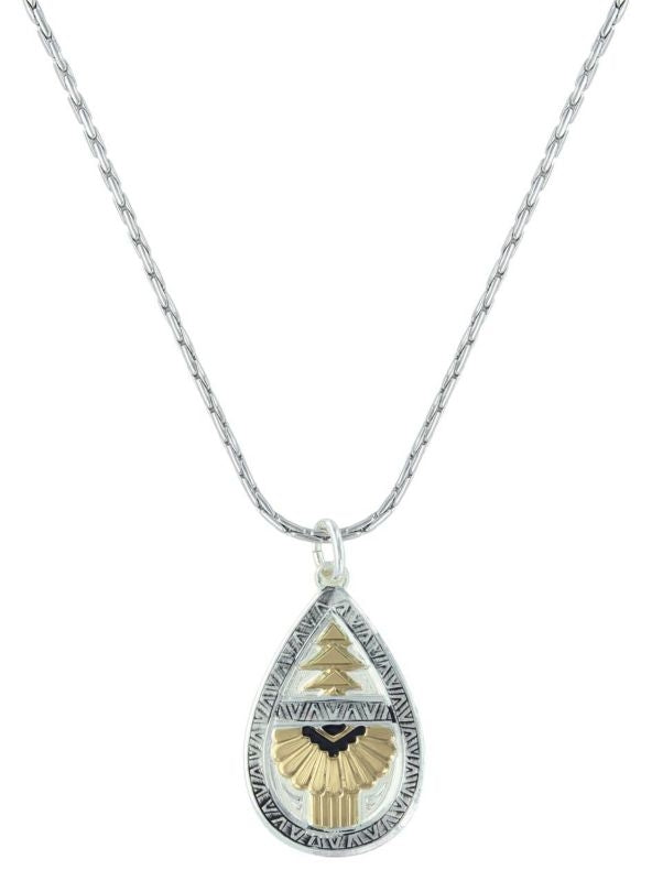 Montana Silver Southern Rays Of Light Necklace