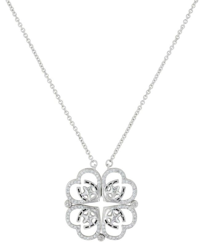 Star Of My Heart Horseshoe Clover Necklace