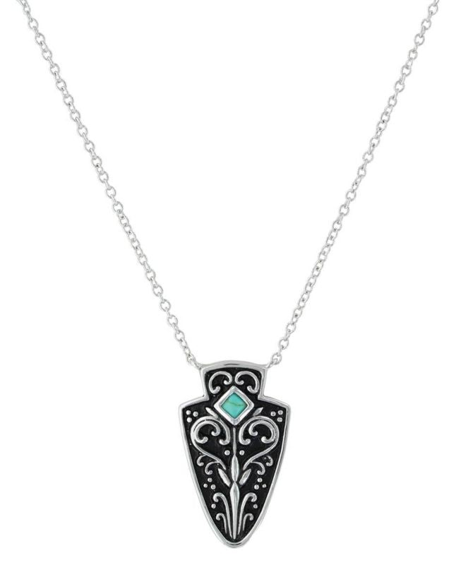 Montana Silver Filigree Arrowhead Necklace