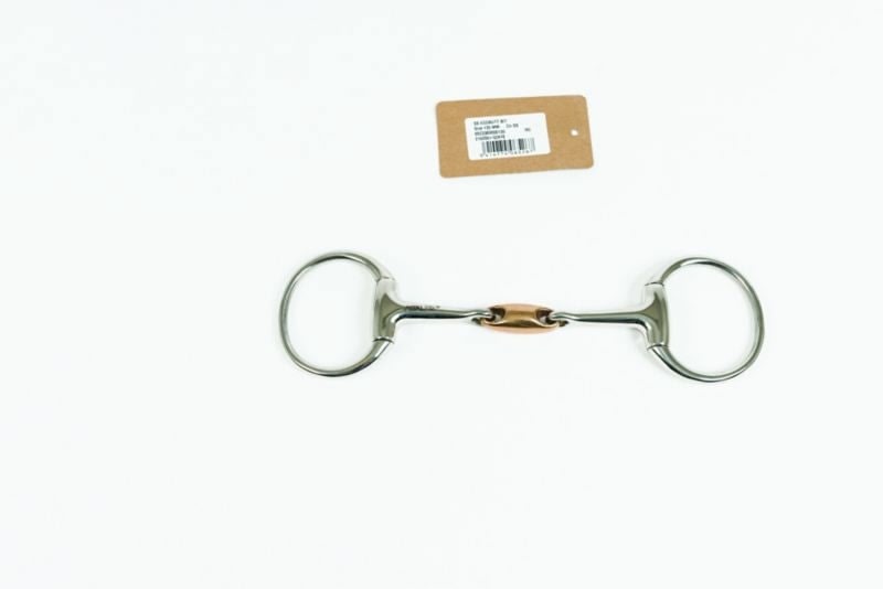 Metalab Dbl Joint 16mm Oval Link Eggbutt Snaffle