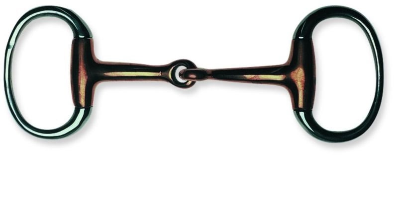 Metalab Joint 12mm Cop Mouth Eggbutt Snaffle 5.25