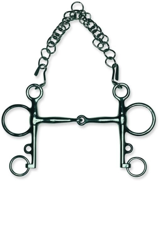 Metalab Jointed 13 Mm Pelham With Curb Chain