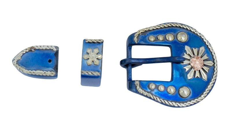 Metalab Conquistador Snow Flake Belt Buckle 5/8