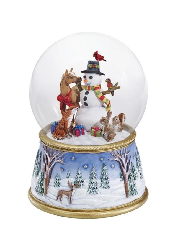 Breyer A Gathering Of Friend-Musical Snow Globe