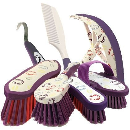 Equestria Sport HorseShoes Grooming Set
