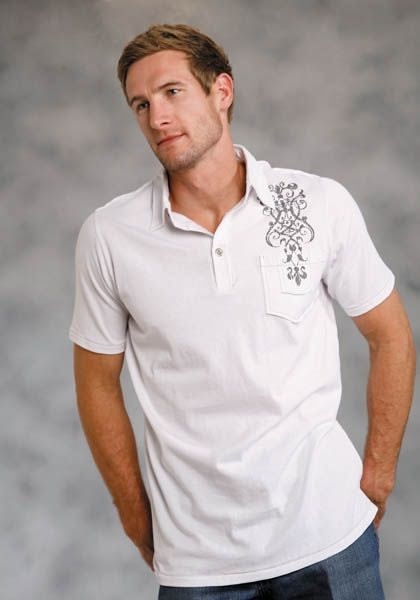 Roper Mens Solid Poplin Btn Down Btn Shirt XXl Roy